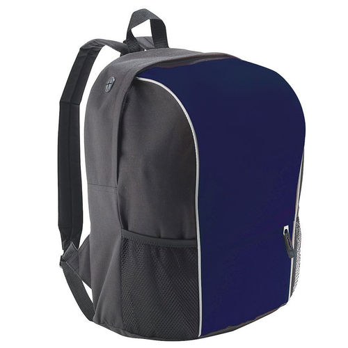 Рюкзак Jump со светоотражающей полосой, темно-синий, полиестер  600D,  24х31х41 см, V30,5 литров