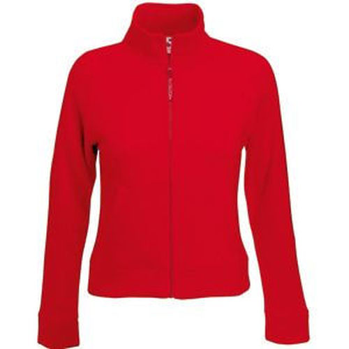 Толстовка Lady-Fit Sweat Jacket, красный_XL, 75% х/б, 25% п/э, 280 г/м2