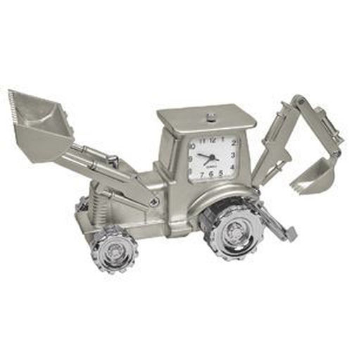 Часы Трактор; 10,4х8х4,5 см; металл; лазерная гравировка
