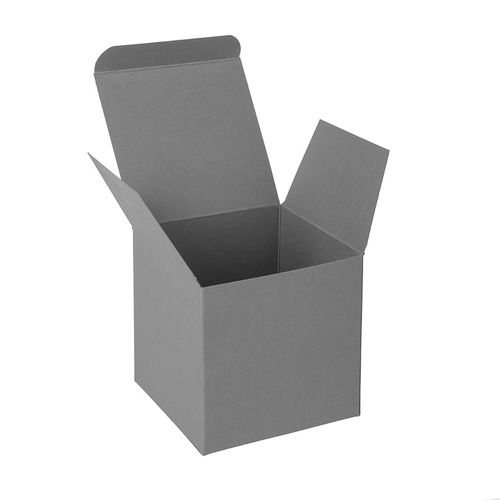 Коробка подарочная CUBE; 9*9*9 см; серый