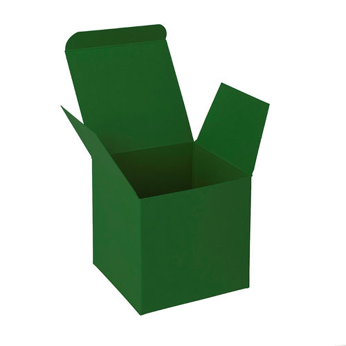 Коробка подарочная CUBE; 9*9*9 см; зеленый